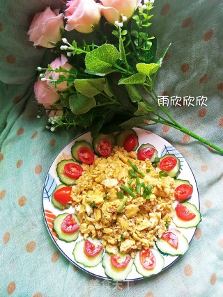 无油炒鸡蛋的做法