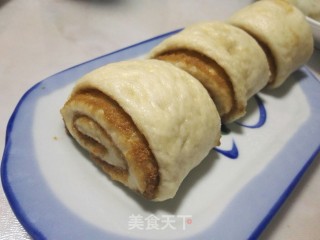 芝麻酱白糖花卷的做法