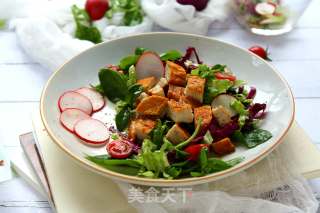 鸡肉油醋沙拉的做法