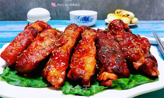 叉烧烤排骨#肉食.荤菜#的做法