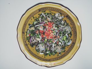 凉拌花甲的做法