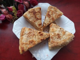 发面麻酱饼的做法