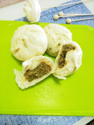 豆角肉包的做法