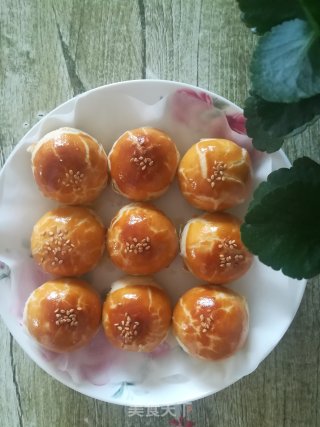 蛋黄酥的做法