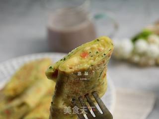 黄瓜芝士蛋饼的做法