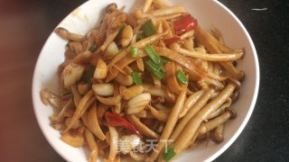 小炒菌菇的做法