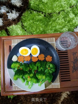 西兰花低脂早餐的做法