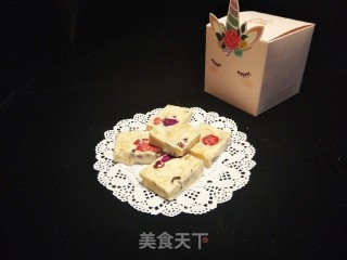 五彩雪花酥的做法