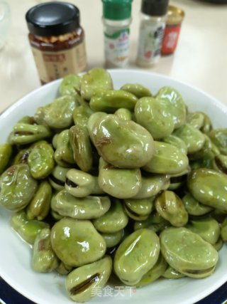 油焖蚕豆的做法