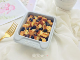 葡萄干面包布丁的做法