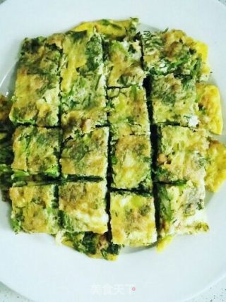 茴香煎蛋的做法