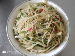 青椒土豆丝的做法
