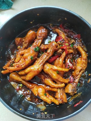 香辣啤酒鸡爪的做法