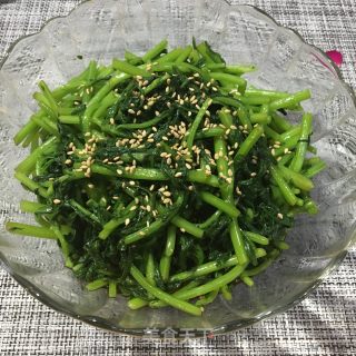 凉拌茼蒿的做法
