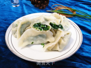 韭菜虾仁鸡蛋水饺的做法