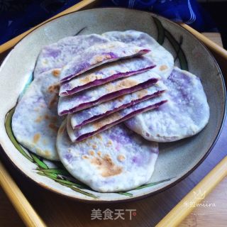 低脂紫薯饼的做法