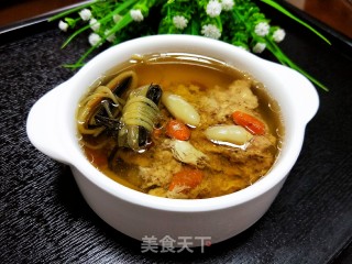 灯芯麦冬瘦肉汤的做法