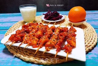 叉烧鸡腿串#下酒菜#的做法