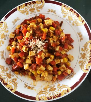 豆腐牛肉杂蔬羹的做法
