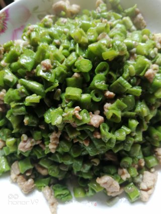 肉末豆角的做法