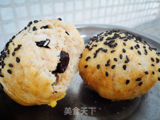 葡萄干全麦面包的做法
