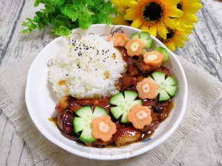 鸡腿饭的做法