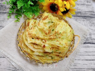 葱香手抓饼的做法
