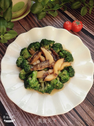 蒜香鲍鱼西兰花的做法