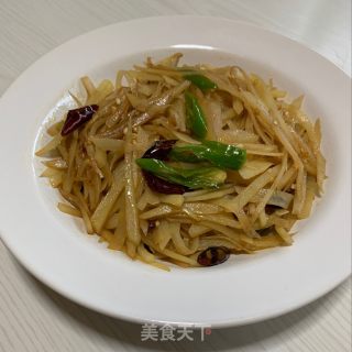 酸辣土豆丝的做法