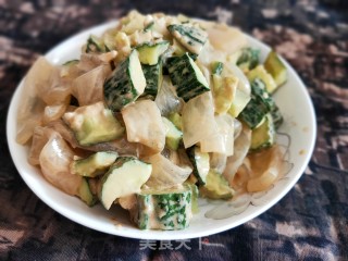 黄瓜拉皮的做法