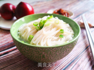 清汤面的做法