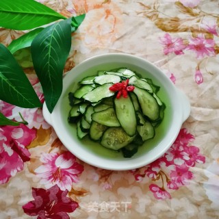 糖腌黄瓜的做法