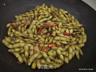 五香毛豆的做法