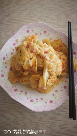 麦塌锅（温州话）的做法