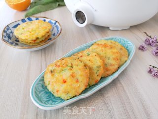 香煎时蔬鳕鱼饼的做法