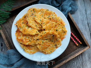 土豆丝饼的做法