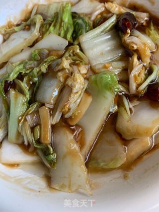 醋溜白菜的做法