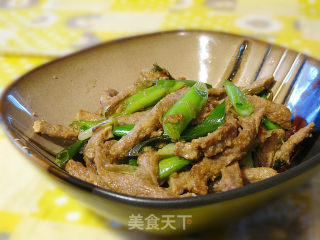 葱爆牛肉的做法