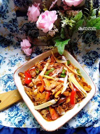 香菇炒牛柳的做法