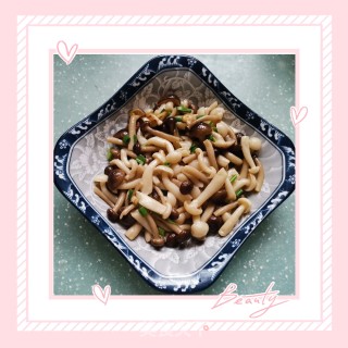 蚝油双菇的做法