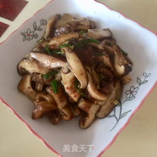 肉末香菇的做法