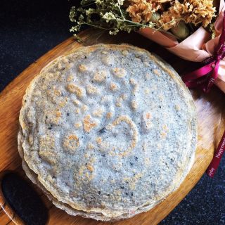 黑芝麻煎饼的做法