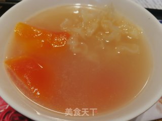 鲫鱼雪耳木瓜汤的做法