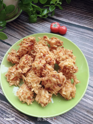 香炸虾皮萝卜丸的做法