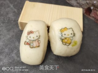 卡通kitty小馒头的做法