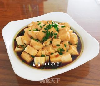 小葱拌豆腐的做法