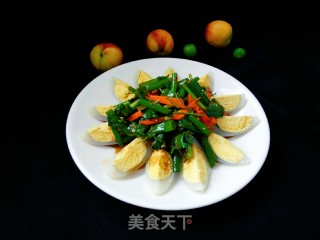 家常葱香拌鹅蛋的做法