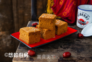 红糖枣糕的做法