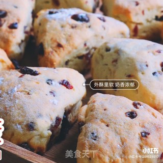 蔓越莓司康-苏格兰人的快速面包的做法