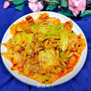 香辣手撕包菜的做法